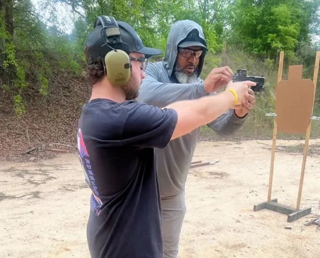 Will coaching a student through a shooting drill on the range
